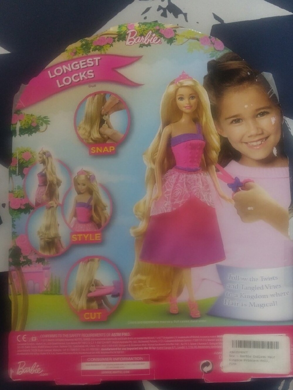 Barbie Endless Hair Kingdom Doll & Barbie Case - Picture 4 of 11